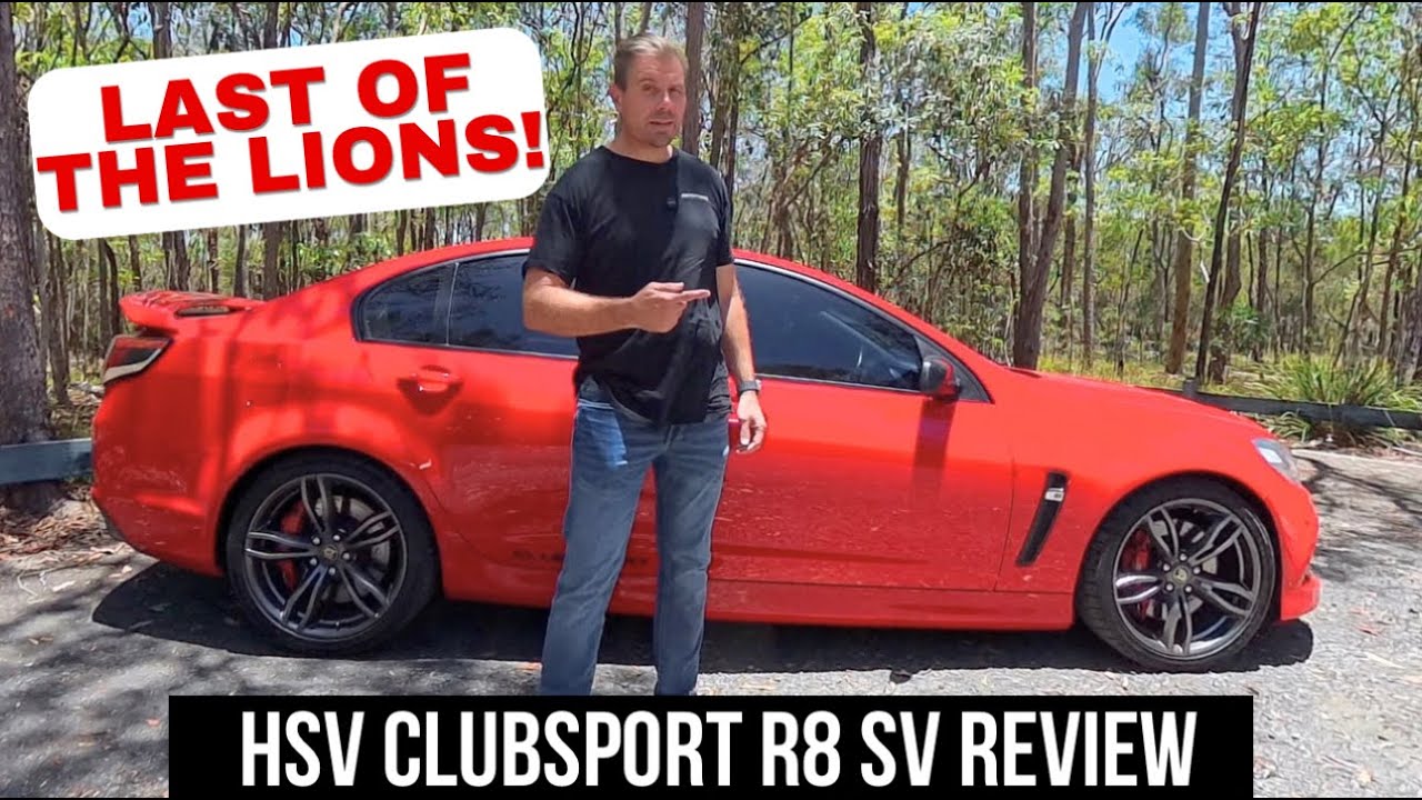 Последний великий австралийский двигатель V8? Обзор HSV ClubSport R8 SV в 4K.