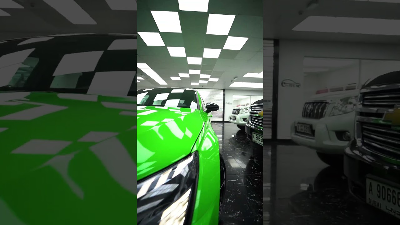 Audi RS3 Vinyl Wrapping l Eliteshinedubai l Best Car Wrapping l#audirs3 #dubai @audi #cars #trending