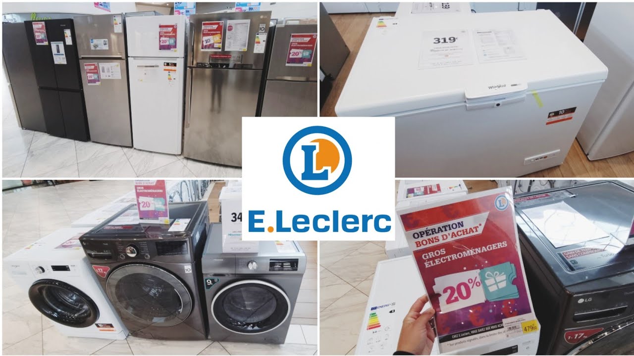 🚨🔥LECLERC GROS ÉLECTROMÉNAGER  BONS PLANS PROMOTIONS BONS D'ACHAT REMISES IMMÉDIATE