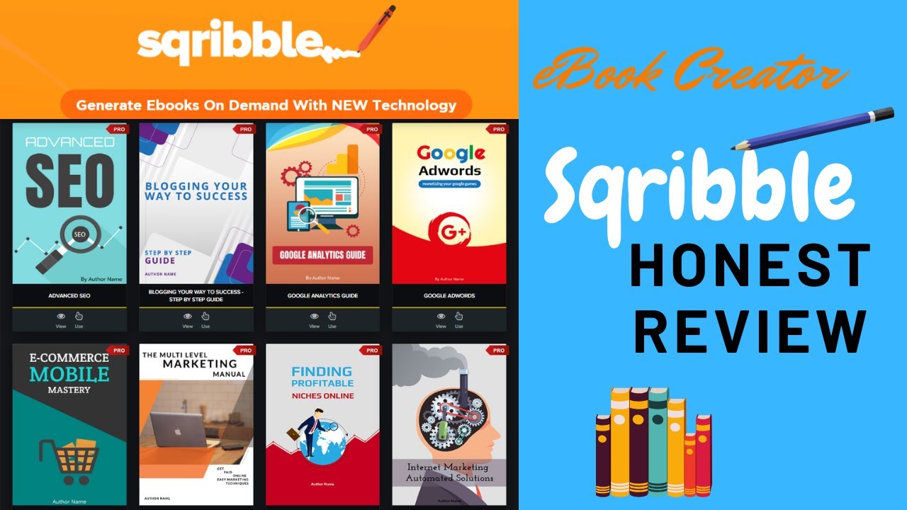 Create & Sell eBooks | [The Only] Honest Sqribble Review 2020