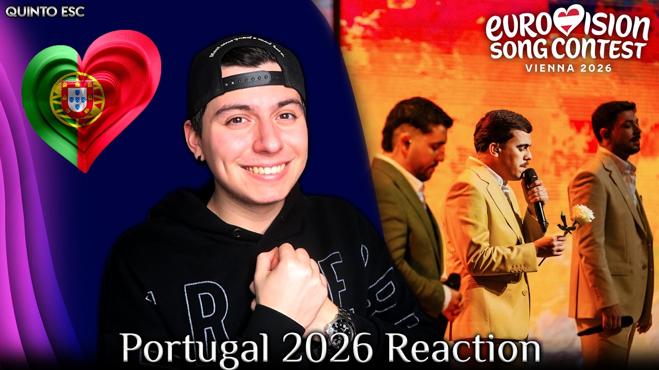Bandidos Do Cante - Rosa Reaction - Eurovision 2026(Portugal) - Quinto ESC
