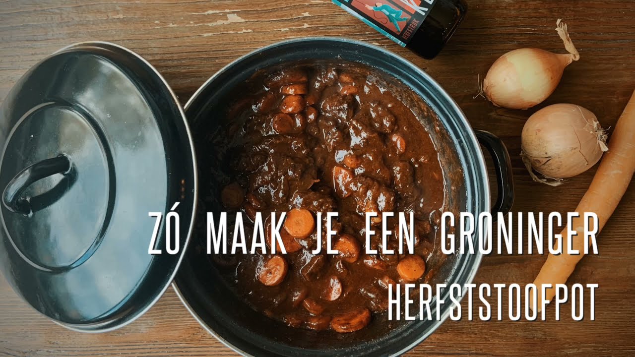 Maak een echte Groningse herfststoofpot