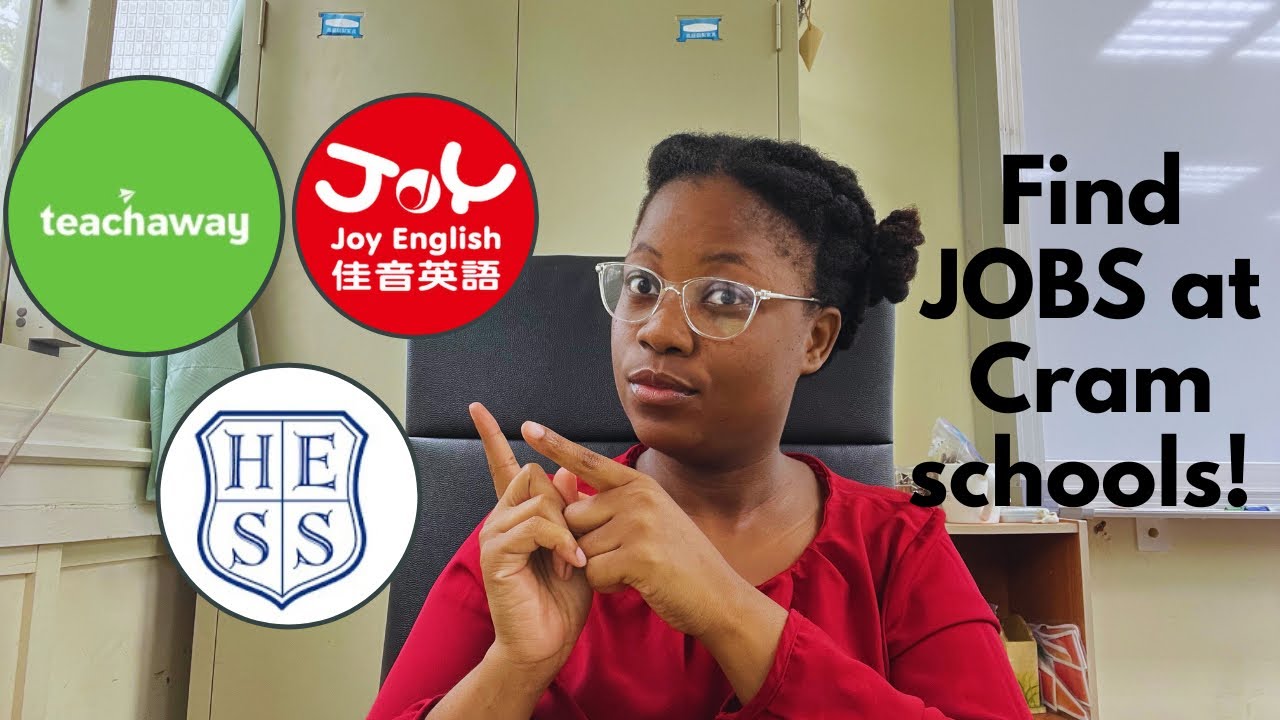 Where to look for Cram school Jobs? | Living in Taiwan 🇹🇼