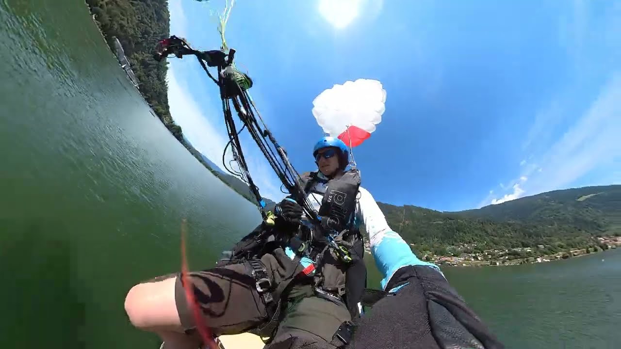 Paraglider Fail Rescue#1
