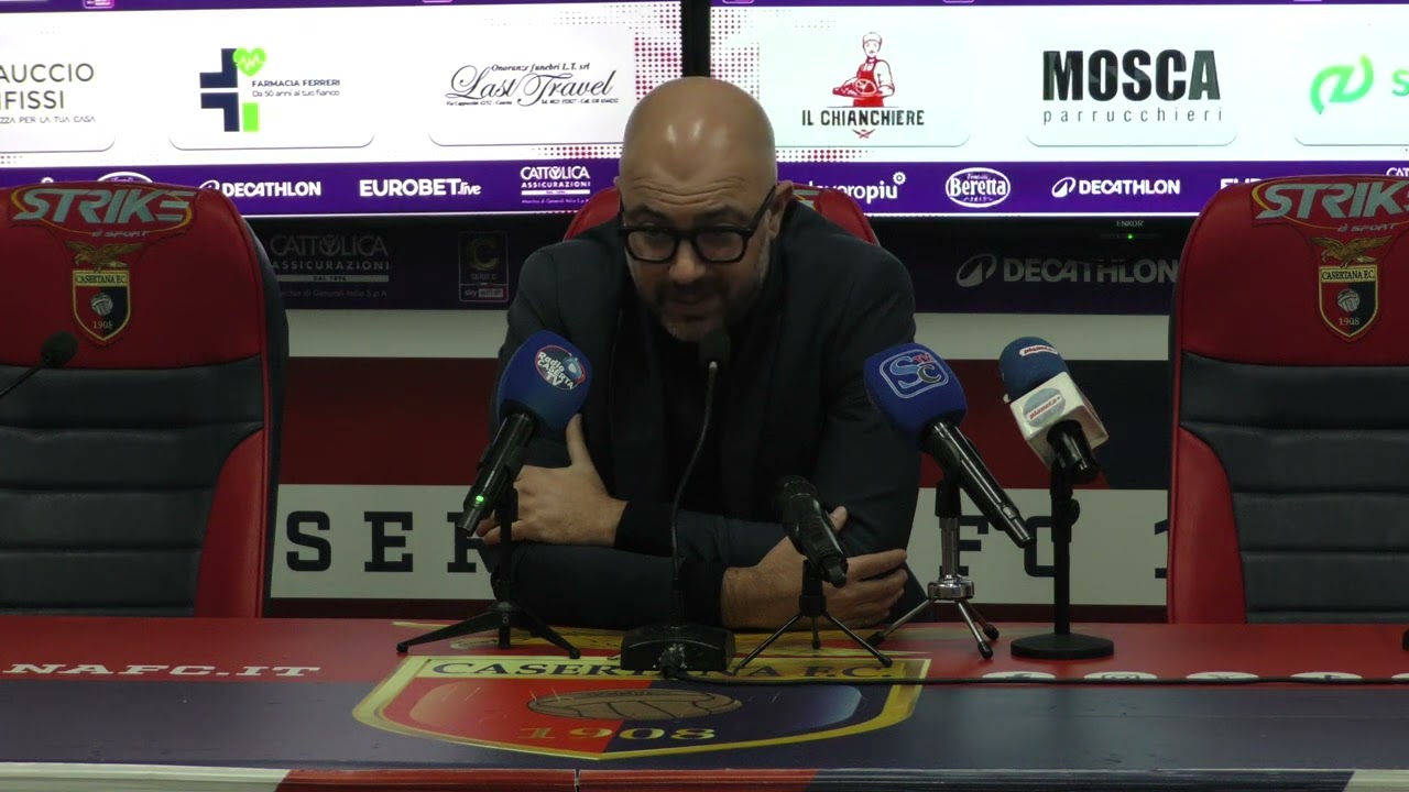 La conferenza stampa del direttore sportivo Alessandro Degli Esposti