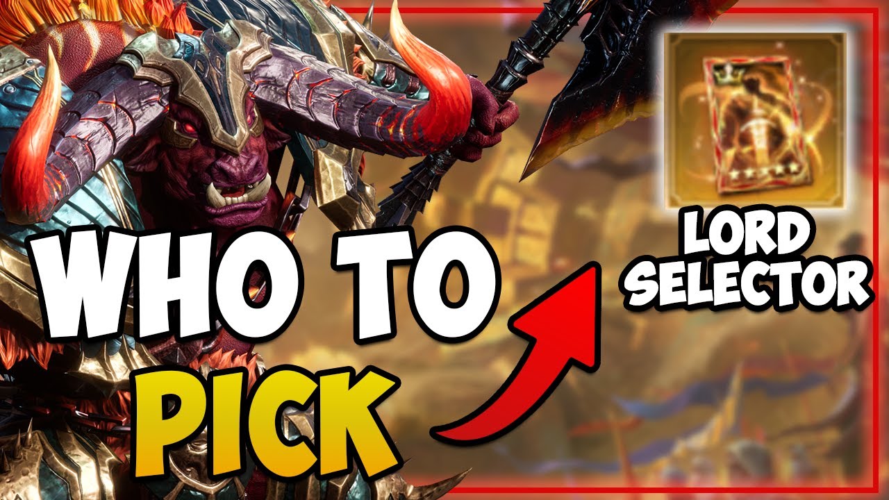 Lord Selector Guide - Who to Pick I Watcher of Realms
