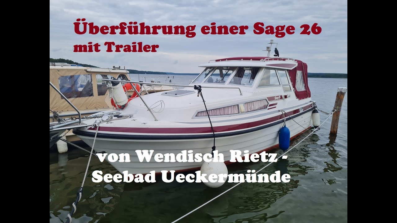 Saga 26 Überführung von Wendisch Rietz - Seebad Ueckermünde