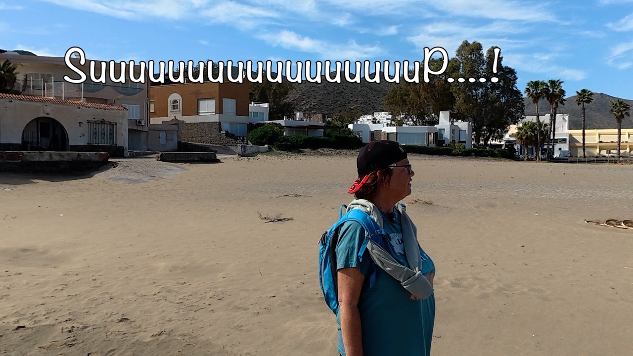 A walk around San José on the Cabo de Gata, Andalucía...  Subtitles in ES, DE, PL, PH & IN