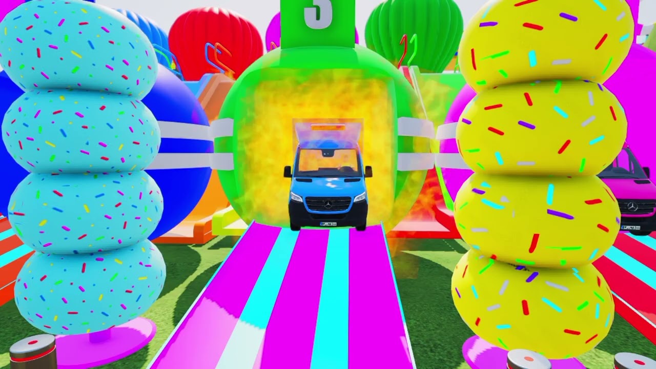 SUPER TURKEY FARM GARAGE! All Color Mixer Trucks & Hot Air Balloons - FS22