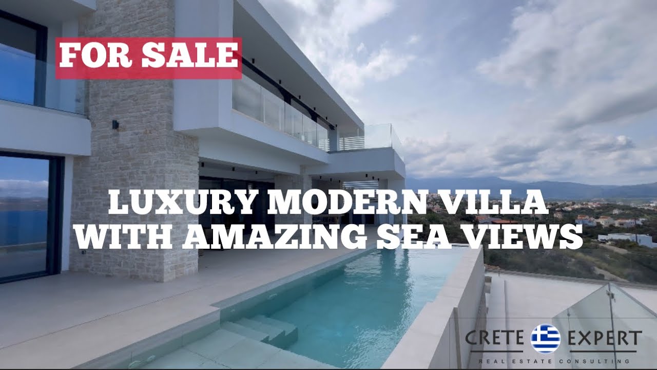 ULTIMATE LUXURY LIVING MODERN VILLA OUTDOOR OASIS IN KOKKINO CHORIO