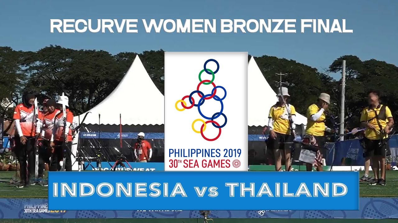 THAILAND vs INDONESIA | Recurve Women Team Bronze Final | ARCHERY SEA GAMES 2019