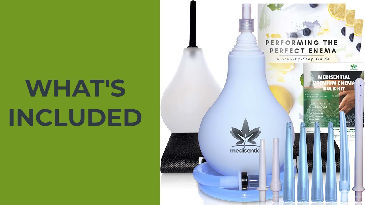 Medisential Enema Bulb Pack - How to assemble instructions.