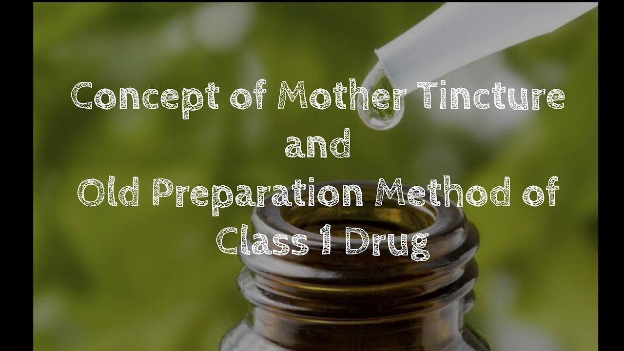 Class 1 Drugs Mother Tincture preparation| Old Method of preparing Homoeopathic Drugs| BHMS 1| Hindi