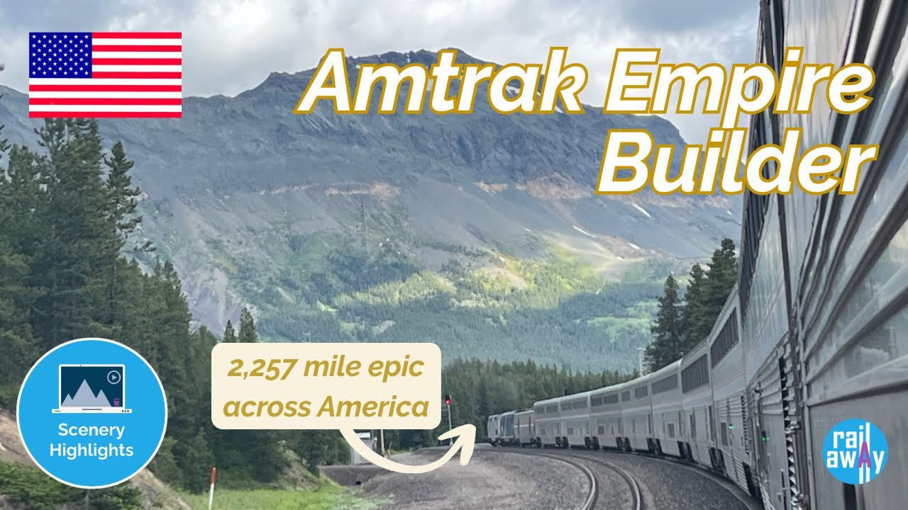 Amtrak Empire Builder - Scenery Showcase (Portland to Chicago)
