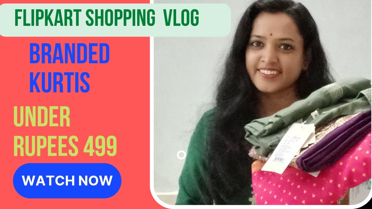 Flipkart kurti haul under Rs.499  || kannada vlogs #flipkart