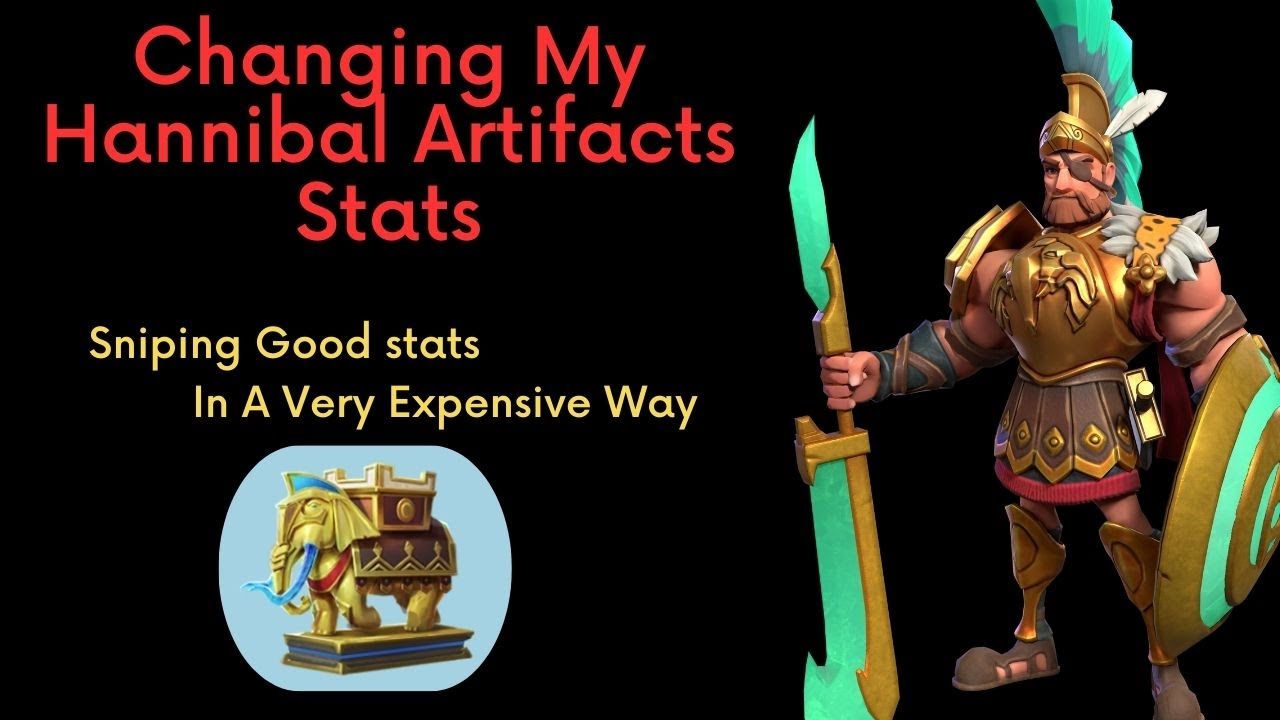 Changing My Hannibal Artifacts Stats | Infinity Kingdom