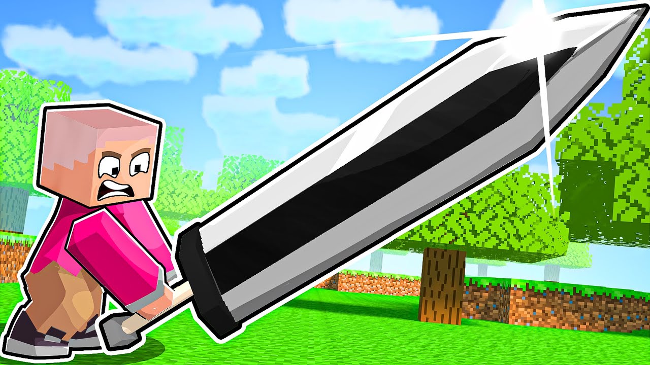 Minecraft Mit Riesen Schwert Durchspielen!