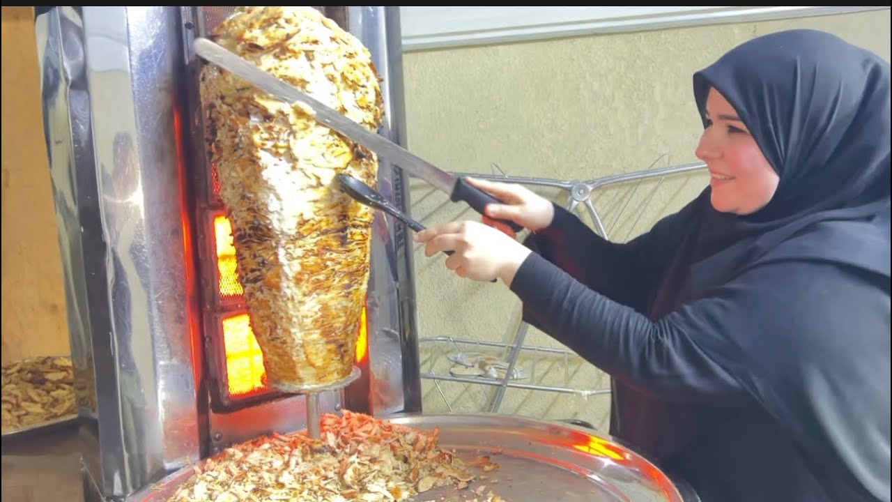 أخويه سوه ثواب أبا عبد لله الحسين عليه السلام أربعينية شاورما دجاج فنكر