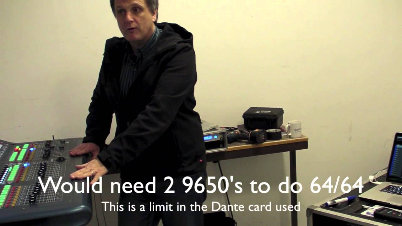 Yamaha CL and Midas Pro Series Integration. Dante and AES50 Splits