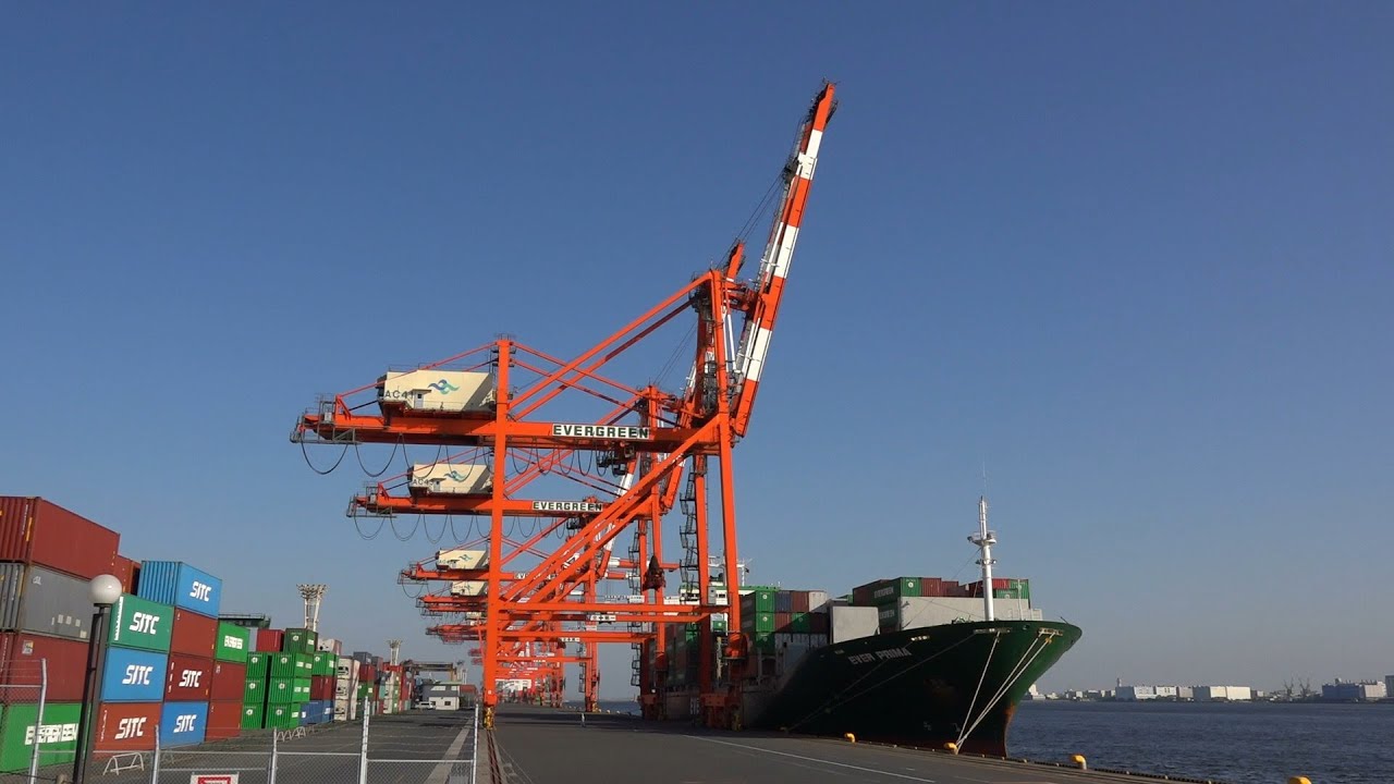 ガントリークレーン GantryCrane 青海南ふ頭公園