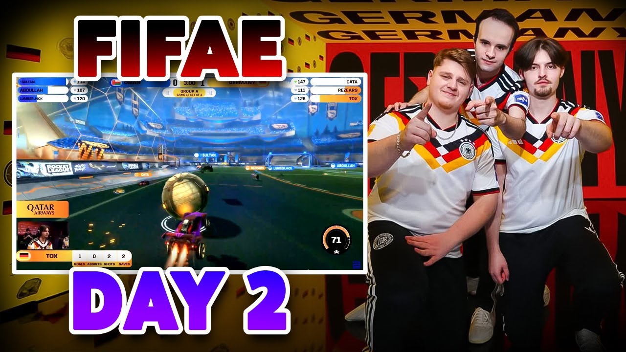FIFAE WELTMEISTERSCHAFT TAG 2 ALLE DEUTSCHLAND-SPIELE | REZEARS | DFB | Rocket League