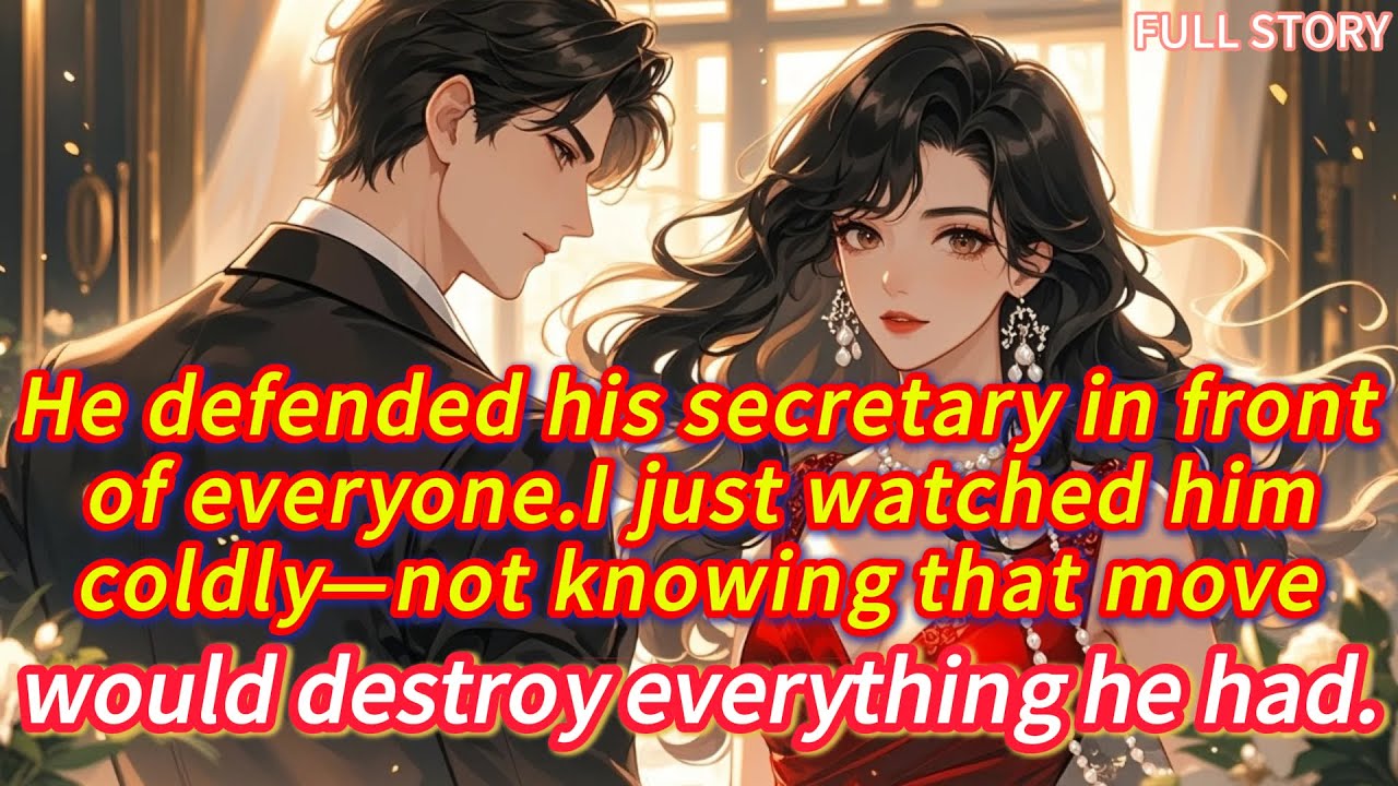 He defended his secretary in front of everyone.I just watched him coldly—not knowing that move...