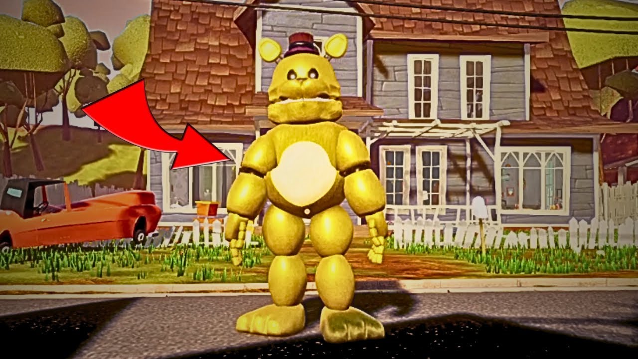 The FAST FREDBEAR Shows NO MERCY In Hello Neighbor...