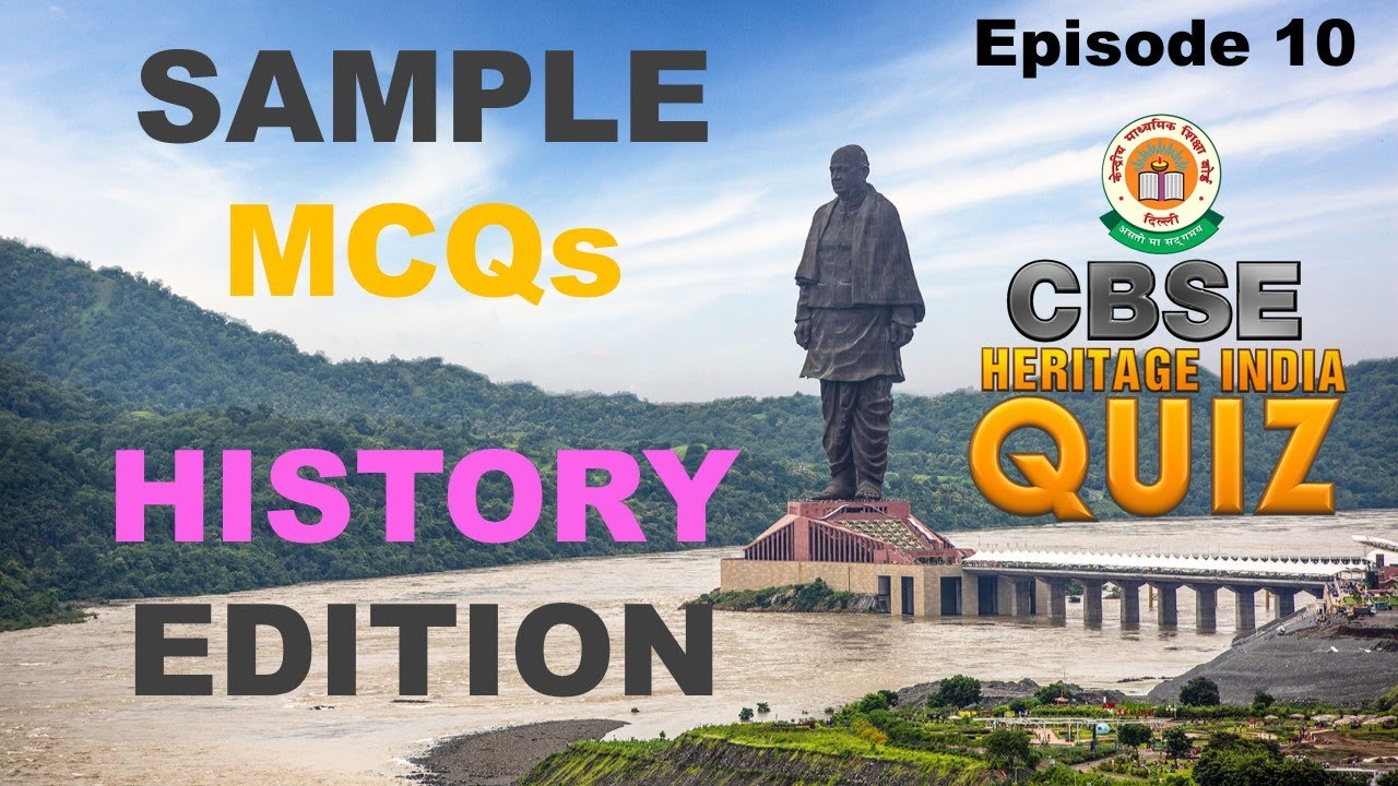 HistoryTV18 CBSE Heritage India Quiz | HISTORY EDITION | Sample Multiple Choice | Episode 10