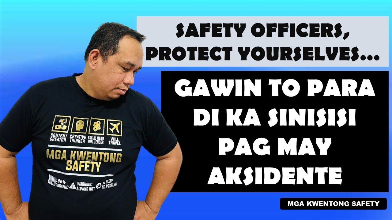Safety Officer, gawin to para di ka nasisisi tuwing may aksidente sa trabaho