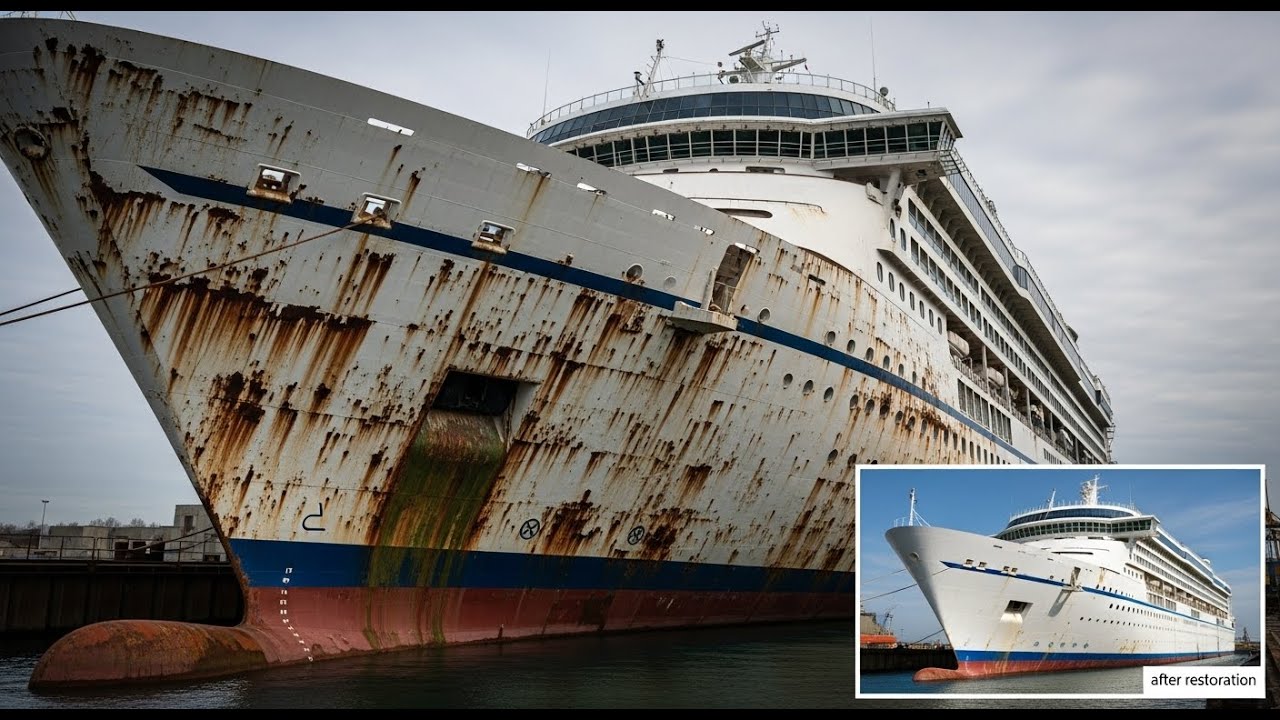 I Bought an Old Royal Caribbean Cruise Ship for $2,500 — Restoring It Into a $2 Billion Giant