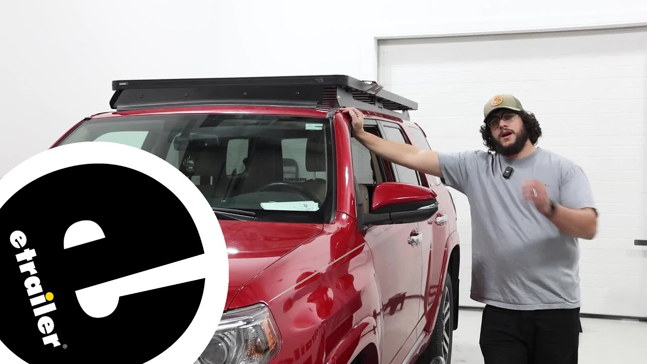 etrailer | Front Runner Slimline II Platform Racks Wind Fairing Feature Review