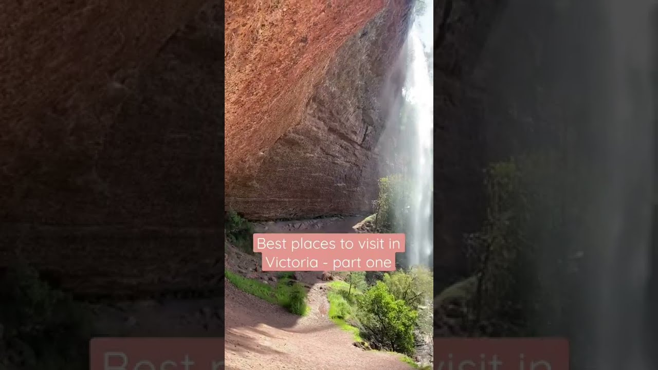 Best places to visit in Victoria 🇦🇺 Part one - Paradise Falls 💦 #melbourne #victoria #travel