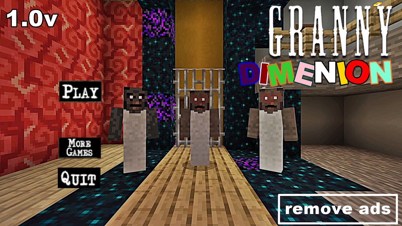 GRANNY DIMENSION MINECRAFT GAMEPLAY
