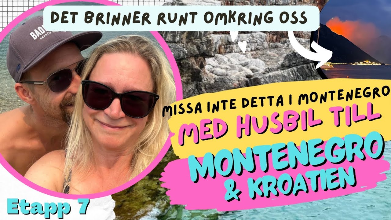 Med Husbil till Montenegro/Kroatien - Etapp 7 