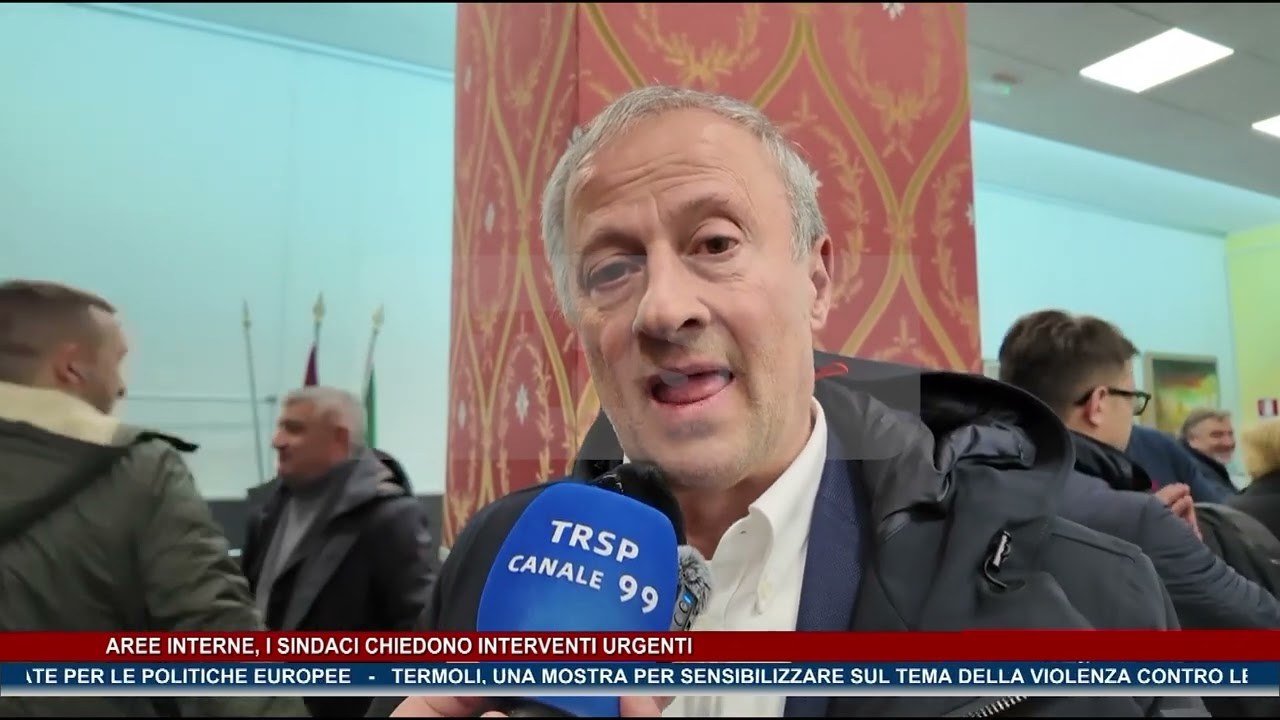 Aree interne, i sindaci chiedono interventi urgenti TG NEWS MOLISE DEL 01-03-26 - TRSP -