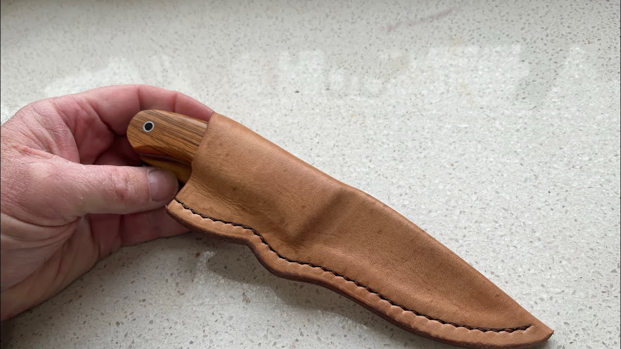 How to build a knife sheath @InMyBusyLittleShop