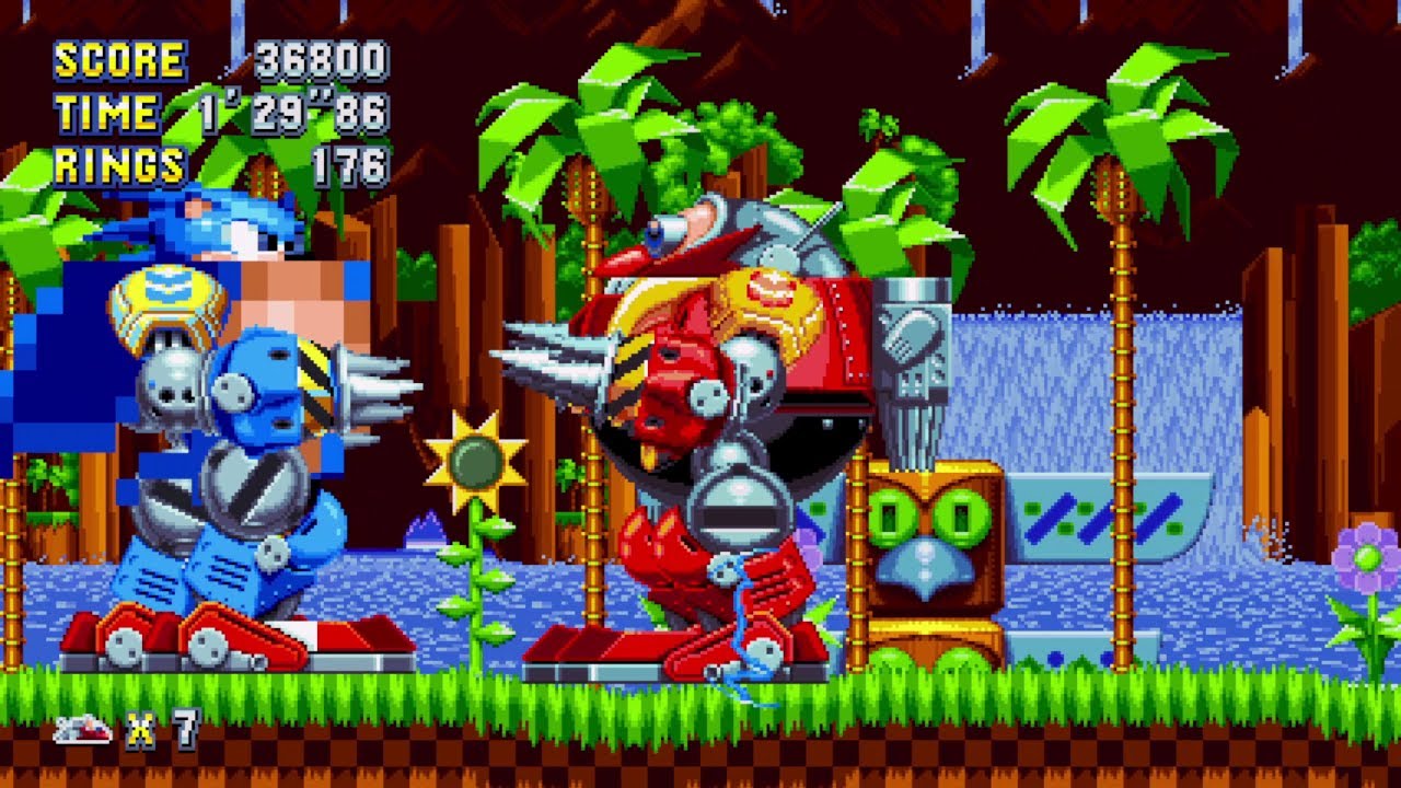 Death Egg Robot Playable in Sonic Mania