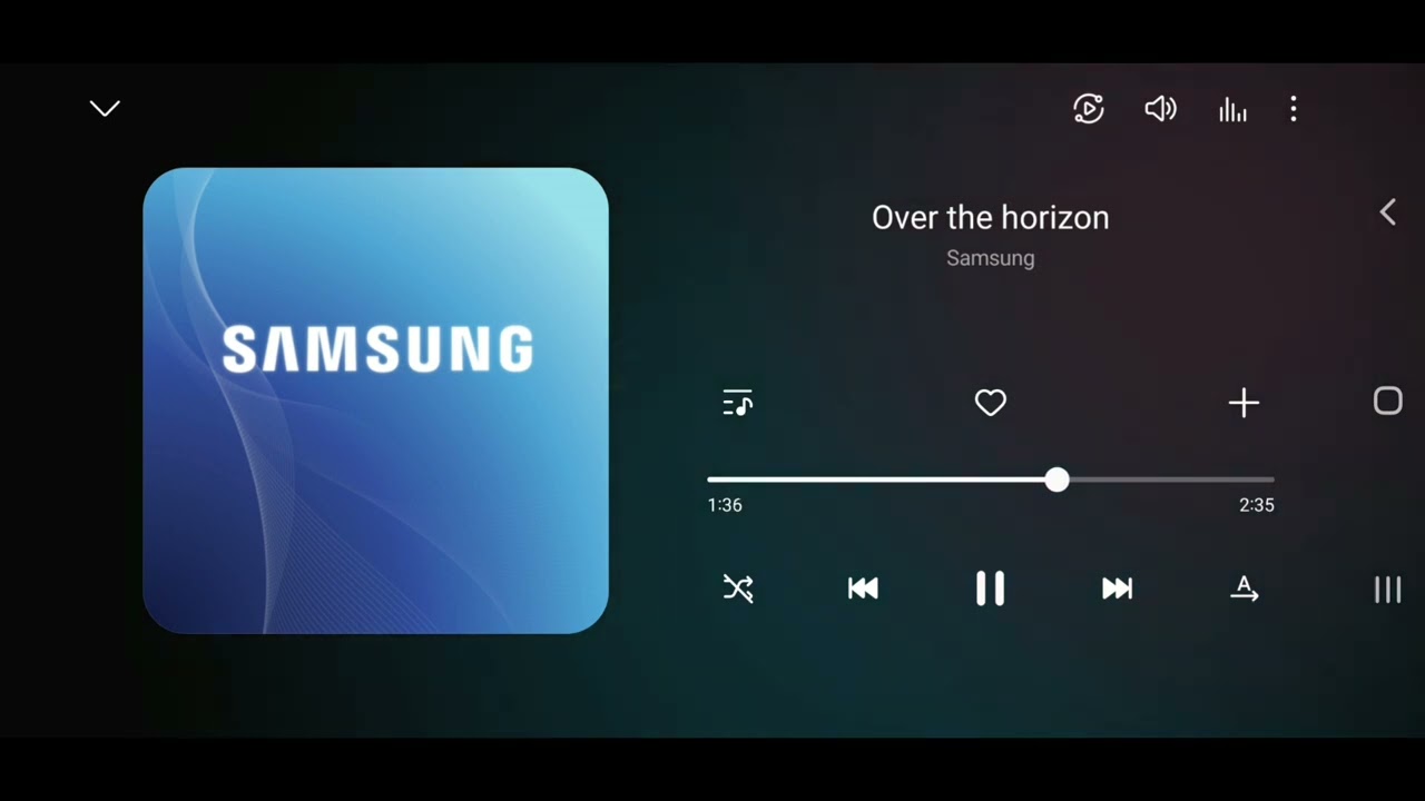 Over the horizon - Samsung - Samsung3