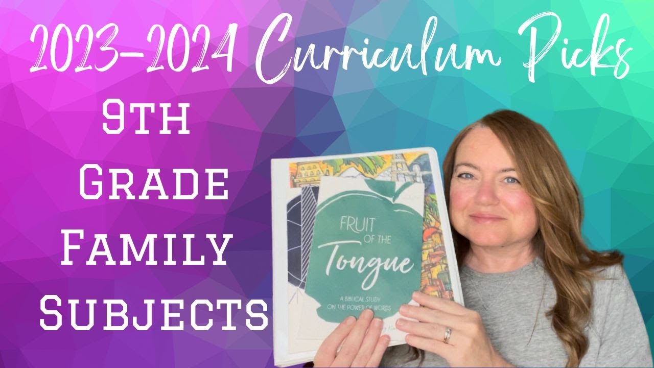 2023-2024 | Curriculum Picks | Family Subjects | High School
