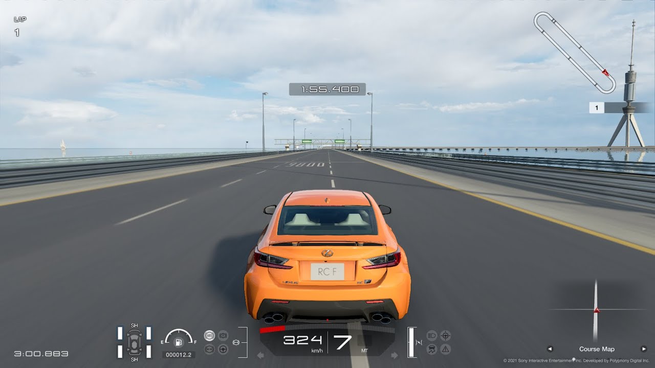 Gran Turismo Sport | Lexus RC F - Top Speed Km/h 324 Mph 201