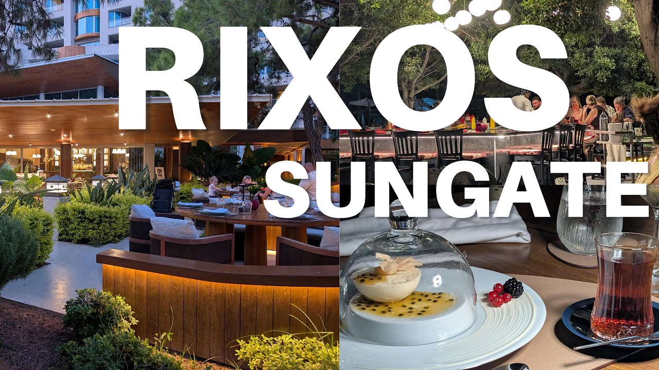 Отель с 7 различными ресторанами à la carte, Rixos Sungate