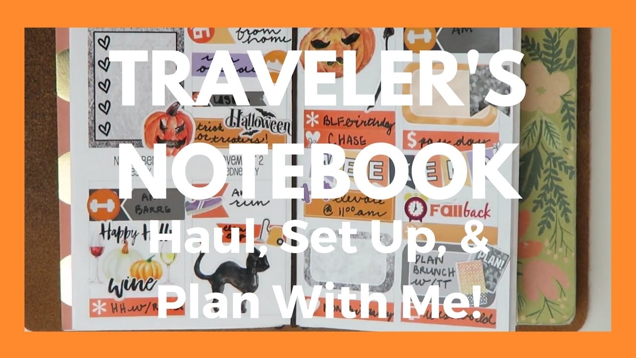 NEW TRAVELER'S NOTEBOOK // Haul, Set Up, and Plan With Me! // Ft. Foxy Fix and Sew Much Crafting