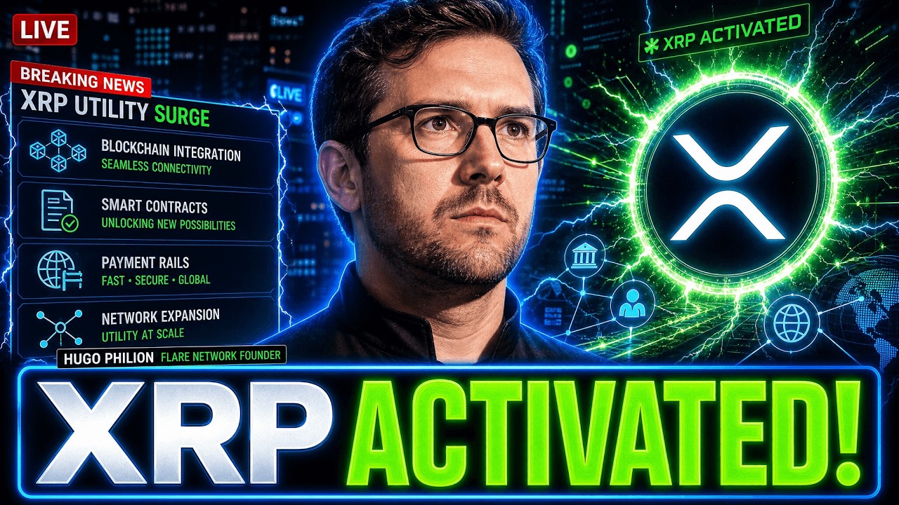 XRP IS ABOUT TO BE ACTIVATED! MASSIVE UTILITY SURGE INCOMING