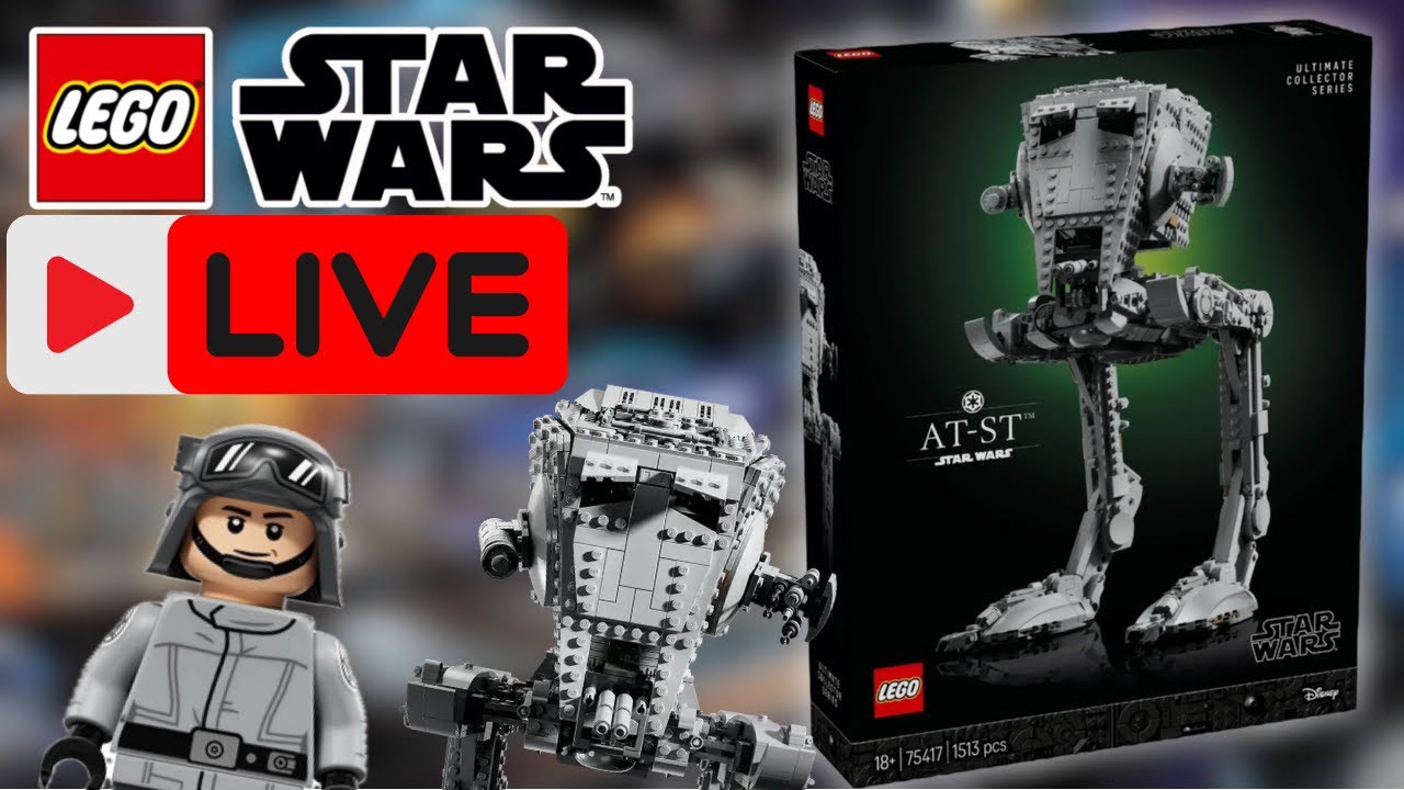 🔴Let’s Build Set 75417 The LEGO Star Wars UCS AT-ST (Final Part)