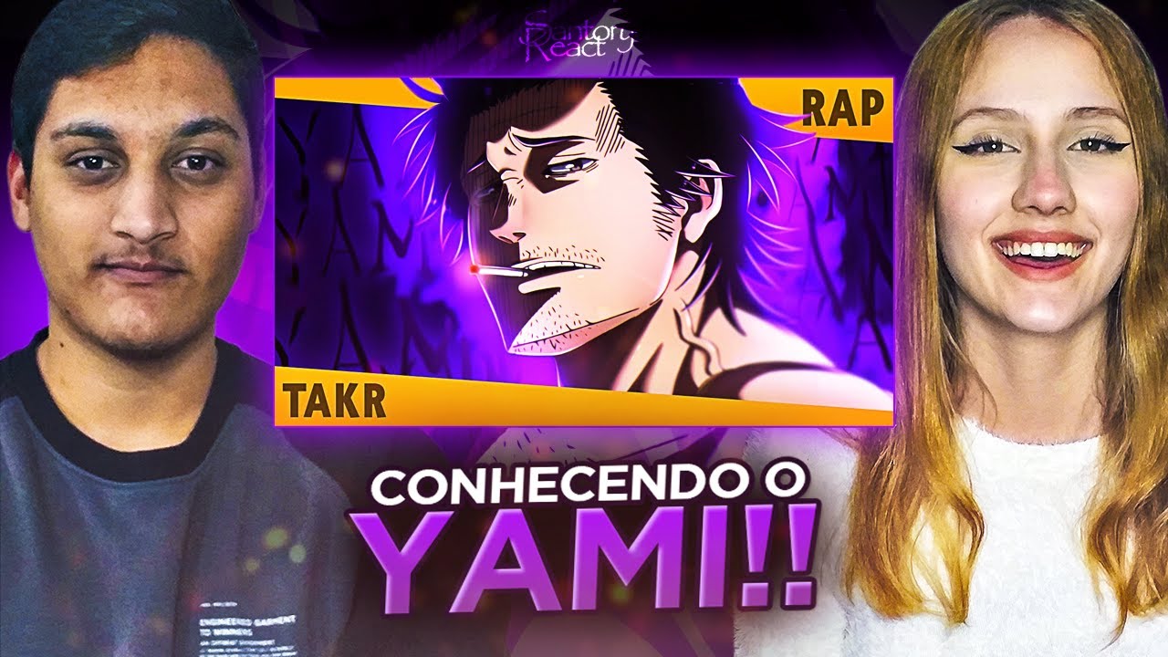 REACT - Rap do Yami (Black Clover) - CORTE DIMENSIONAL | Takeru [Prod. 808 Ander]