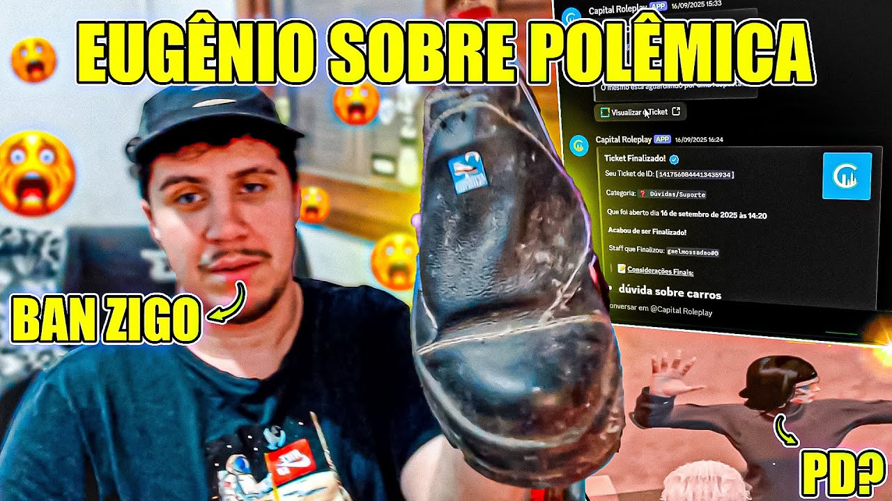 🎥 POLÊMICA! Eugênio fala TUDO sobre o ban no Zigo e PD do Beco do Bope!