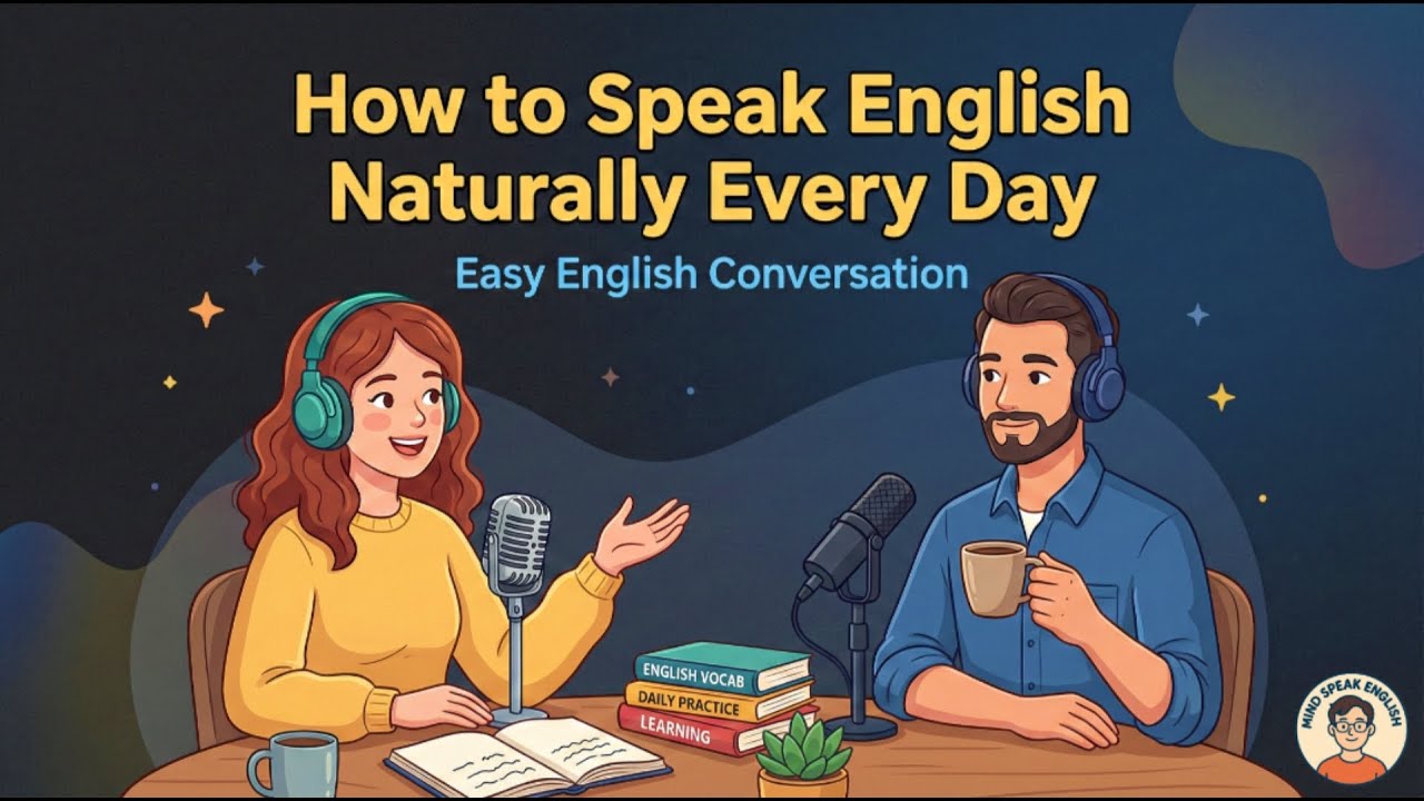 How to Speak English Naturally Every Day | English Podcast for Conversation Practice B1