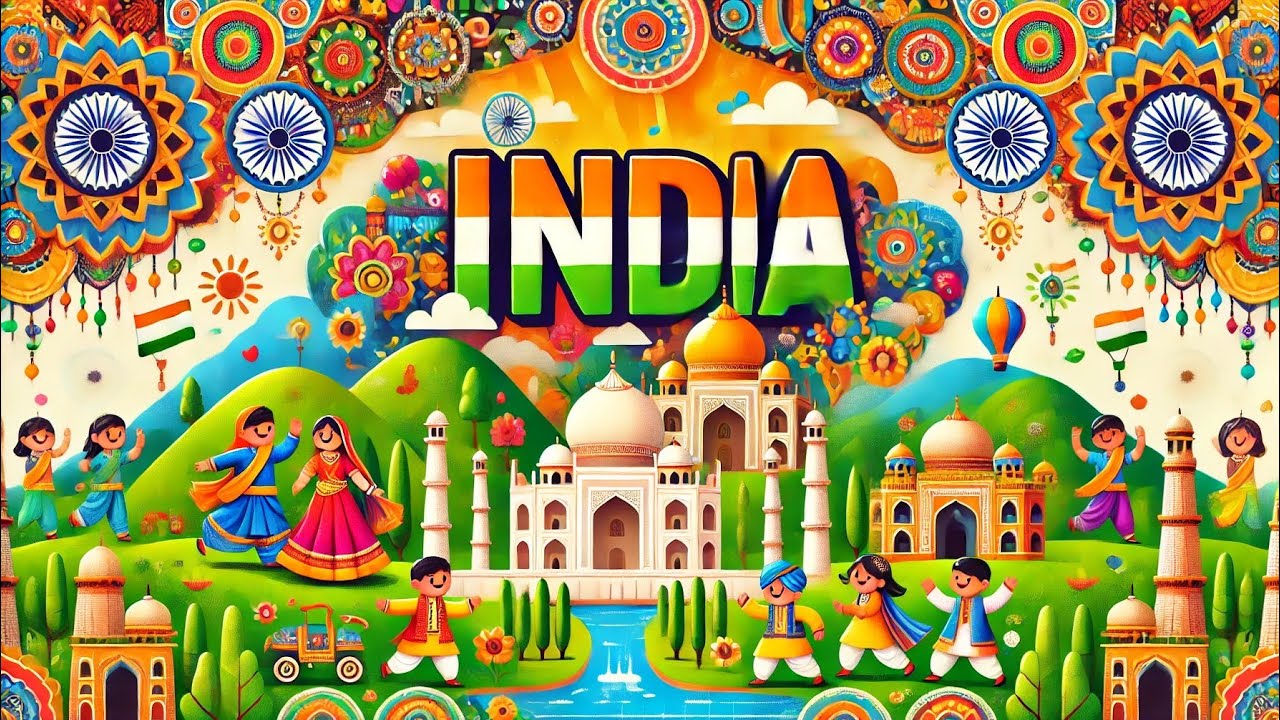 🇮🇳🎵Discover India: A Musical Journey for Kids!