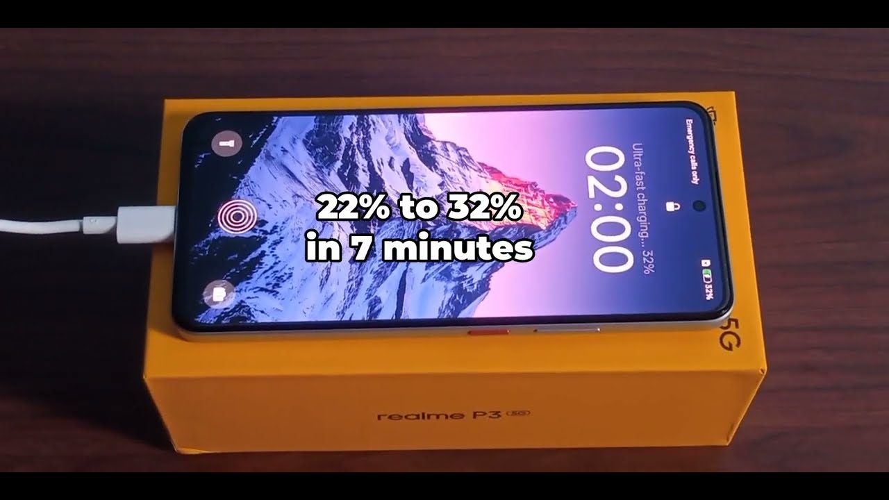Realme P3 Charging Test 🔋⚡ | #realme P3 5G Charging Test | HDXT TECHZ