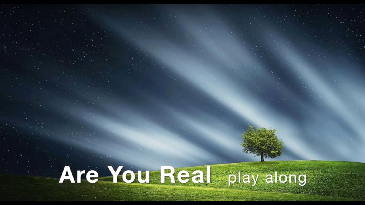 Are You Real (B.Golson) - Backing + music sheet